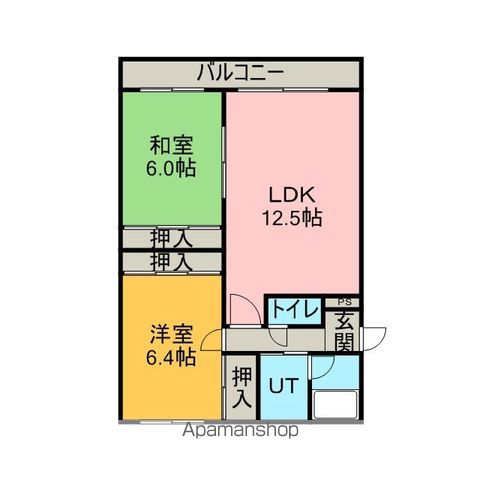 ウエストビレッジ118の間取り写真