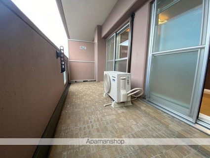 ウイングコート高松[1LDK/34.26m2]のバルコニー