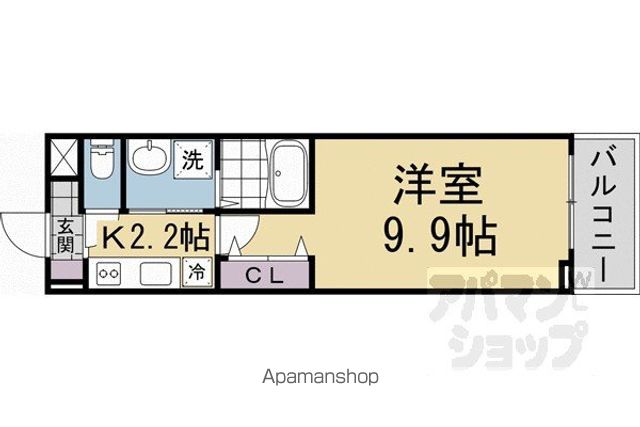 フランあおいの間取り写真
