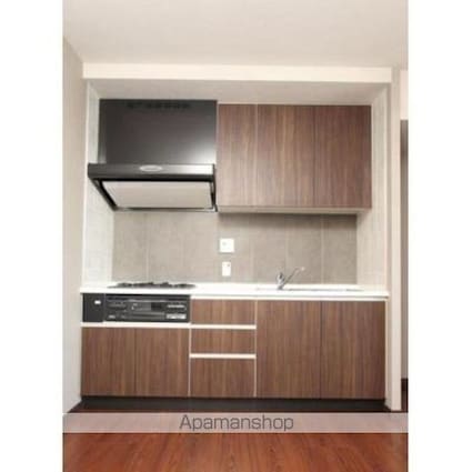 東京都港区芝浦４丁目[1LDK/55.59m2]のキッチン