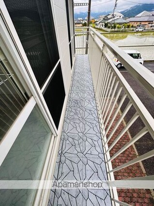 長野県長野市大字南長池[2LDK/66.87m2]のバルコニー