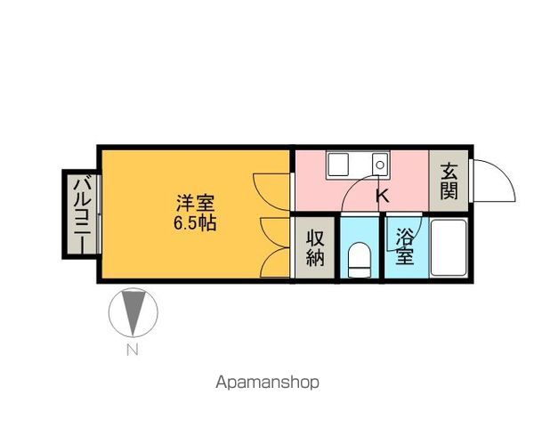 パルテネール ヒロの間取り写真