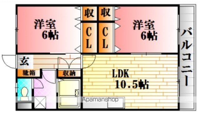 明神ビルの間取り写真