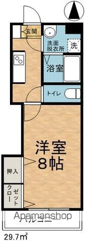 フレンドリーハイツ紺屋の間取り写真