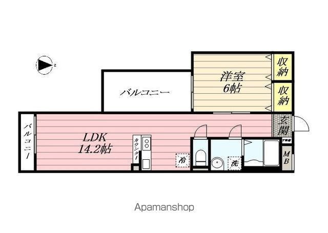 ヴェルデ東久留米の間取り