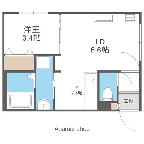 CIEL SEREIN円山の間取り写真