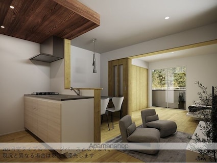 ＬＡ・ＬＡ[1LDK/40.18m2]のキッチン