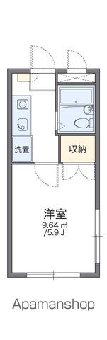 レオパレス新宿の間取り写真
