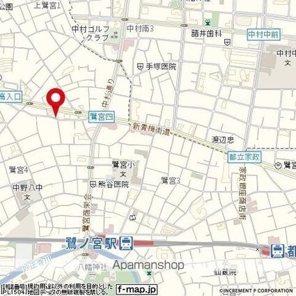 ルーブル鷺宮六番館[1K/20.24m2]の外観2