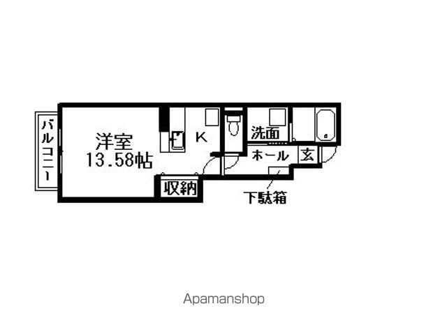 メゾン アンソレイエNの間取り写真