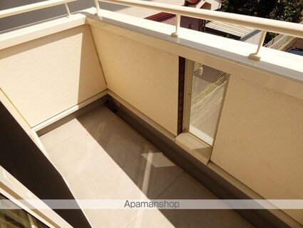 茨城県土浦市真鍋６丁目[1LDK/46.09m2]のバルコニー