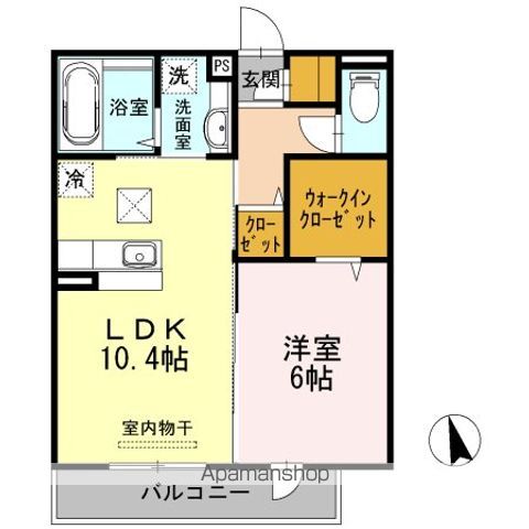 セントラルコート昭島の間取り