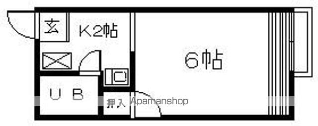 クレール神宮前の間取り写真