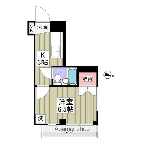 トーシンハイツ東品川の間取り写真
