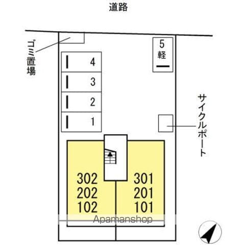 ＤーＲＯＯＭ白木原 101 ｜ 福岡県大野城市白木原５丁目3-3（賃貸アパート1LDK・1階・44.21㎡） その21