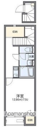 レオネクストハイドパーク[1K/31.42m2]の間取図
