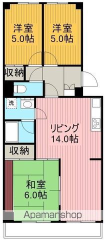 ノーメル香南の間取り写真