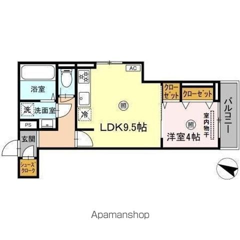 TORISIA今川の間取り写真
