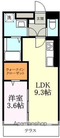 シンフォニー久津川の間取り写真