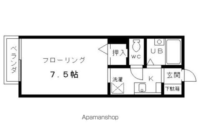 パルティールの間取り写真