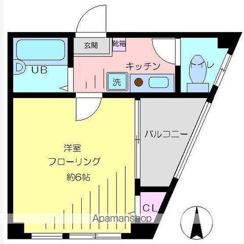 リュシード豊玉の間取り写真
