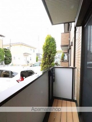ロジュマントヨキ[1LDK/46.28m2]のバルコニー