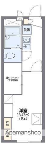 レオパレス桜の間取り