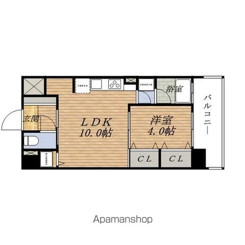 MID COURT新大阪の間取り写真
