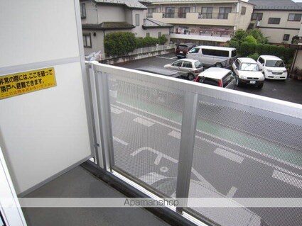 レオパレスハピネスオリーブ[1K/19.87m2]のバルコニー