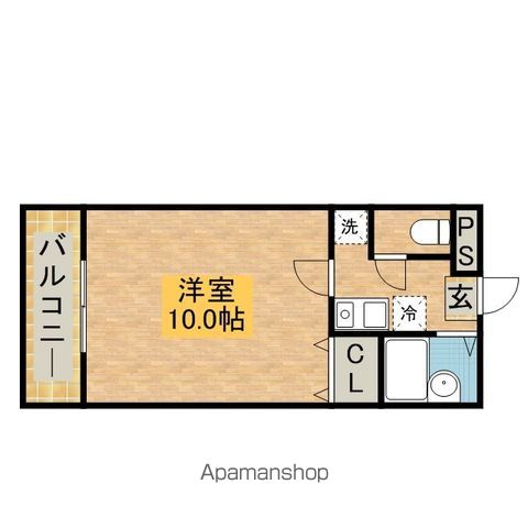 【那珂川市恵子のマンションの間取り】