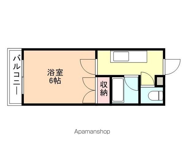 コーポ分田の間取り写真