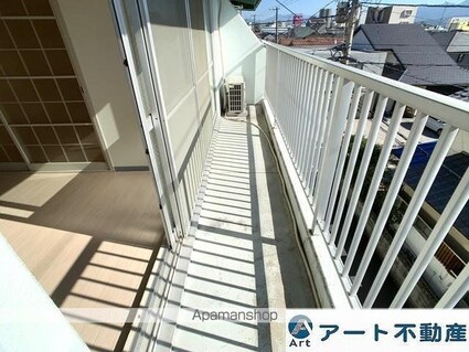 メゾン宝[2DK/38.88m2]のバルコニー