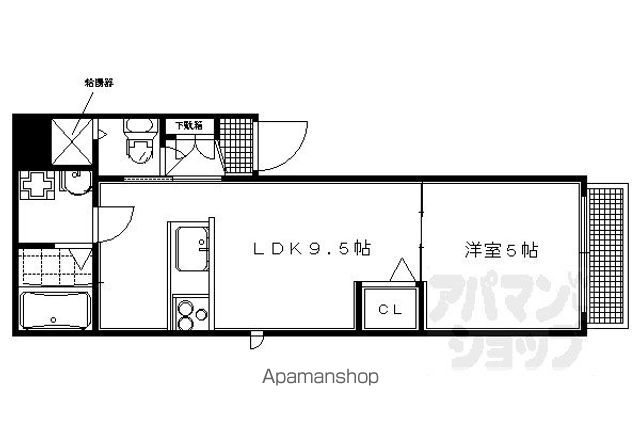 シャーメゾン東山の間取り写真