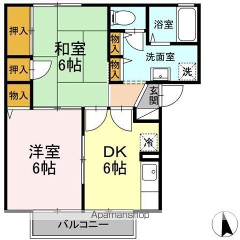 パレーシャル椌木の間取り写真