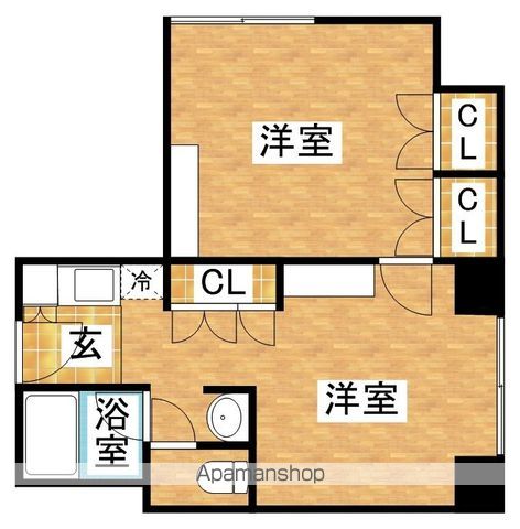 メゾン淀川の間取り写真