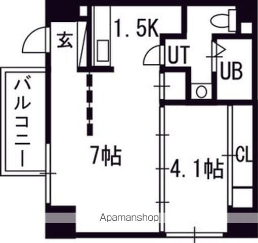 SーFORT北円山の間取り写真