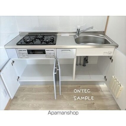 ラフィネ西軽井沢Ａ[1K/33.81m2]のキッチン1