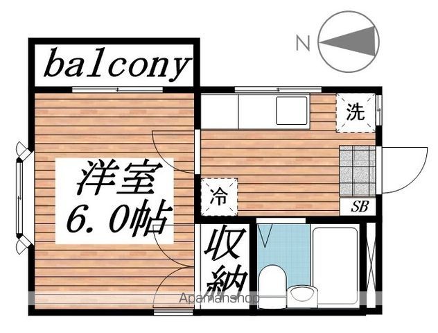 ハイツカメリアの間取り写真