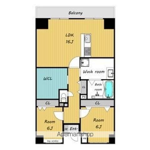 PHOENIX COURT 交野Iの間取り写真