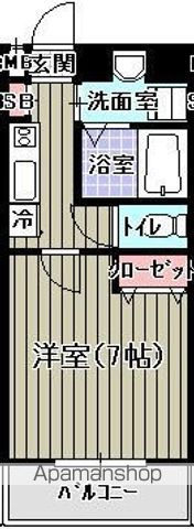 シャローム室見の間取り写真