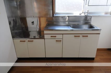 赤沼矢崎荘（１－４号）[3K/50m2]のキッチン