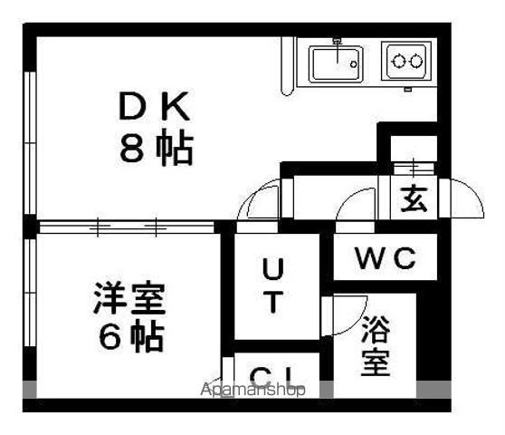 レーヴ清田の間取り写真