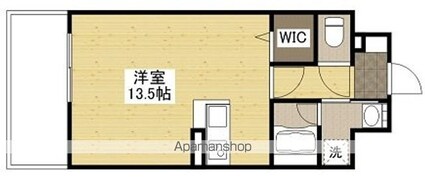サムティレジデンス平和大通り[1R/33.42m2]の間取図