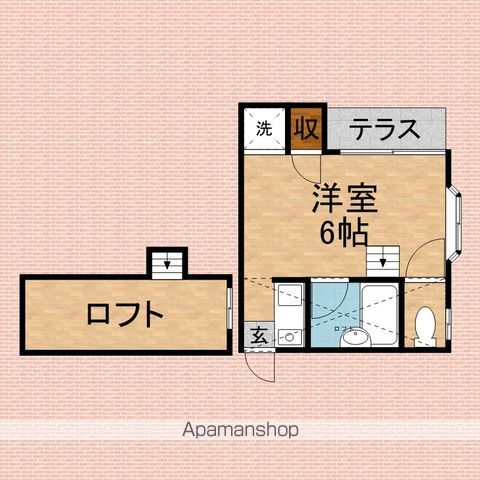 ヒノキコーポの間取り写真