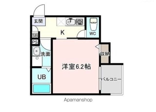 IDCREGIA OSAKA CITY KOMATSUの間取り写真