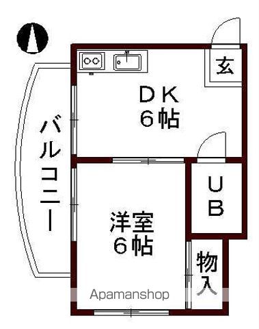 桜ビルの間取り写真