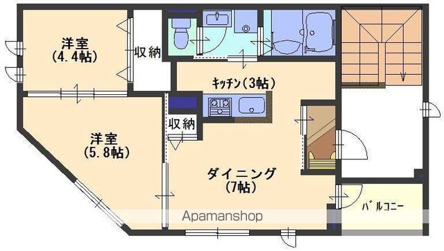ビアンカ元町の間取り写真