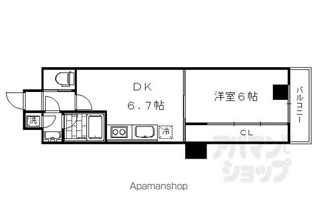 GRAND E’TERNA京都の間取り写真