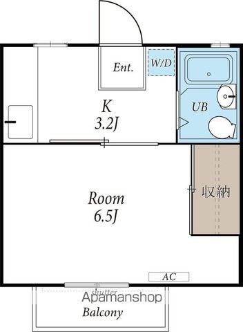 シルクハイツ八木の間取り