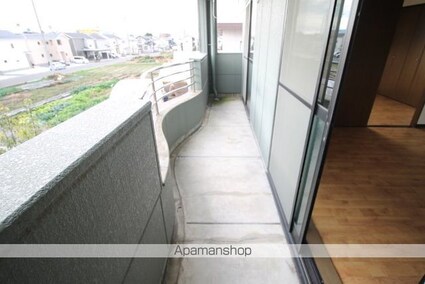 岐阜県可児市川合[2LDK/58.32m2]のバルコニー